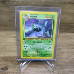 Golbat 34/62 1st Edition - Fossil - Pokemon Card WOTC Vintage NM - Image 3