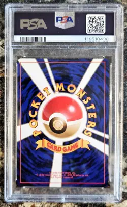 1996 Pokemon Japanese Basic Base Set CHARMANDER 4 PSA 9 MINT - Image 2