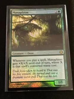 Manaplasm 138 Rare Shards of Alara Magic: The Gathering Foil Near Mint - Image 1