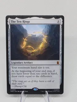 MTG - THE TEN RINGS - Marvel Super Heroes - LEGENDARY - NM - Magic the Gathering - Image 1