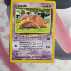 Slowpoke 73/111 Common Neo Genesis Pokemon Unlimited Light play +++ - Image 1