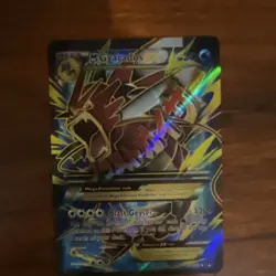 Pokemon M Gyarados EX Full Art Holo Card 115/122 Ultra Rare 240HP Mega English - Image 2