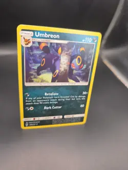 Pokemon Umbreon TCG 120/214 Rare Lost Thunder Non-Holo Card MP - Image 2