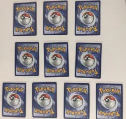 Me01 Pokemon TCG Mega Evolution Mega EX Complete 10 Card Lot NM M - Image 2