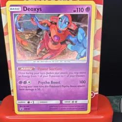 Deoxys SM164 SM Promo Holo Card 110 HP - English Pokemon TCG - Image 1