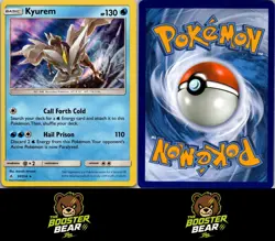 Kyurem 50/214 Holo R Unbroken Bonds Pokemon NM/M - Image 3