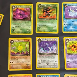 Vintage Pokemon Team Rocket DARK Bundle x 43 Cards - Rare/Common/Uncommon - Image 2