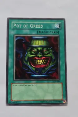 Pot of Greed LOB-119 The Legend of Blue Eyes White Dragon Unlimited - Image 1