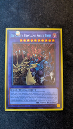 CORI-EN029 The Chaotic Phantasmal Sacred Beasts Secret Rare 1st YuGiOh NM - Image 1