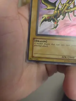 Yugioh Curse of Dragon LOB-066 Super Rare Original Print - Image 5