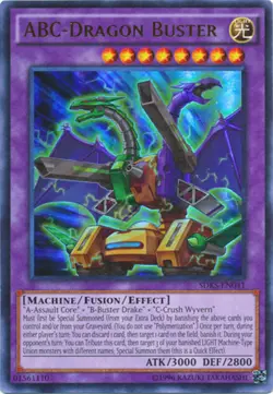 ABC-Dragon Buster - SDKS-EN041 - Ultra Rare - Unlimited Edition - Heavily Played - Image 1