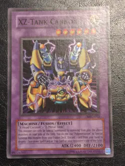 Yu-Gi-Oh! SUPER RARE CARD XZ-TANK CANNON MFC-053 1996 VINTAGE PRINT VLP - Image 1