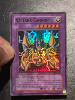 Yu-Gi-Oh! SUPER RARE CARD XZ-TANK CANNON MFC-053 1996 VINTAGE PRINT VLP - Image 4