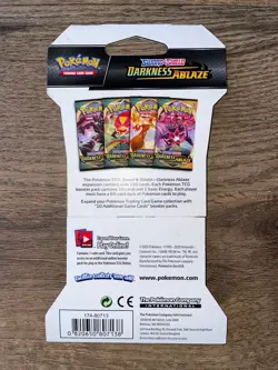 Pokemon Sword & Shield Darkness Ablaze Booster Packs *Lot of 4* - Image 4