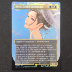 Yuna, Grand Summoner WPN & Gateway Foil Borderless EN Promo - Image 1