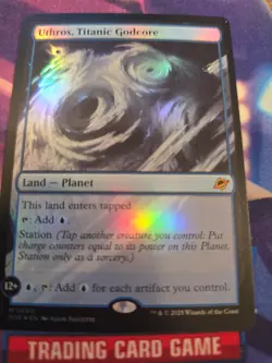 ~ Uthros, Titanic Godcore ~ NM Foil ~ Edge of Eternities ~ MTG ~ - Image 1
