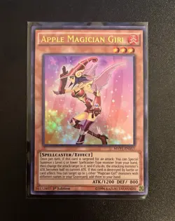 Yu-Gi-Oh! APPLE MAGICIAN GIRL | MVP1-EN015 | 1st Ed Ultra Rare Holo - Image 1