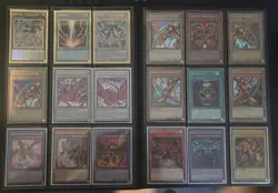 Large Yugioh Card Lot - Assorted rarities, comes with binder - Image 1