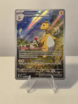 Pokemon Card Ampharos 090/086 Illustration Rare Chaos Rising Near Mint - Image 1