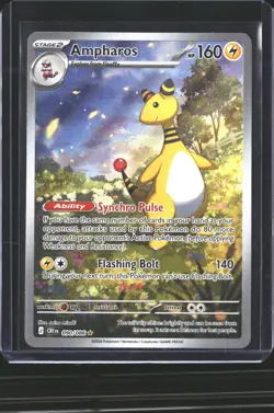Ampharos 090/086 Holo Illustration Rare Chaos Rising Pokemon NM/M - Image 1