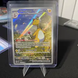 Pokemon TCG Ampharos Illustration Rare IR Chaos Rising 090/086 NM - Image 2