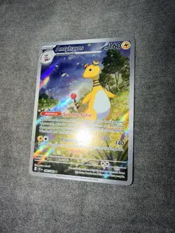 Ampharos Illustration Rare 090/086 Chaos Rising Pokemon Card English - Image 4