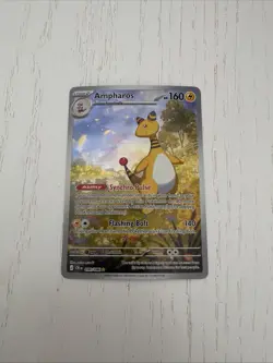 Pokemon✨ TCG Ampharos 090/086 Chaos Rising Illustration Rare New✨✨✨ - Image 1