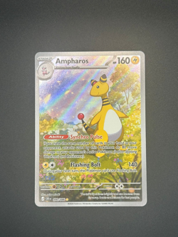 090/086 Ampharos Pokemon TCG Chaos Rising Illustration Rare Near Mint - Image 3