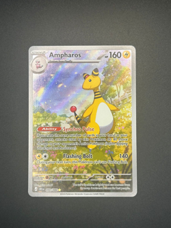 090/086 Ampharos Pokemon TCG Chaos Rising Illustration Rare Near Mint - Image 5
