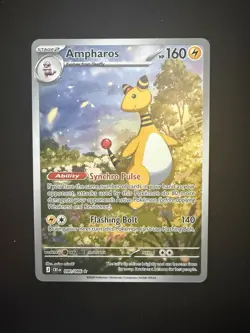 Pokemon TCG Ampharos: Chaos Rising Illustration Rare 090/086 - Image 1