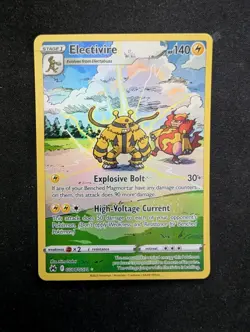 Electivire GG08 Crown Zenith Pokemon TCG 2023 Galarian Gallery Holo Rare NM - Image 1