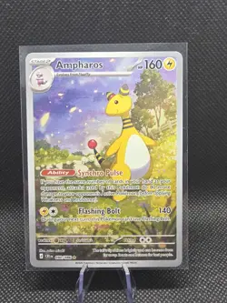 Pokemon TCG Ampharos: Chaos Rising Illustration Rare 090/086 - Image 1
