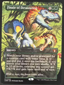 Finale of Devastation (Borderless) ~PACKFRESH ~ Commander Masters MTG ~FREE SHIP - Image 1