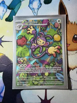 Ambipom 107/094 - Illustration Rare - ME02: Phantasmal Flames - Pokemon TCG - NM - Image 1