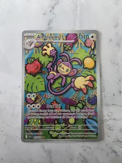Ambipom 107/094 - Phantasmal Flames - Illustration Rare - Pokemon TCG - NM/M - Image 1