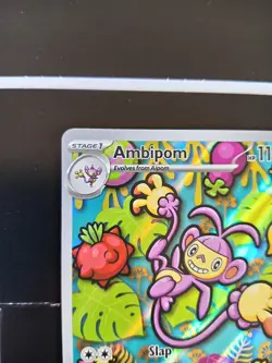 Pokemon TCG Ambipom 107/094 Illustration Rare Phantasmal Flames Pokemon Card NM - Image 5