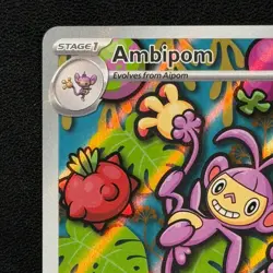 Ambipom - 107/094 - Illustration Rare - Phantasmal Flames - Pokemon TCG - NM/M - Image 3