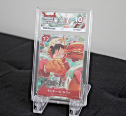 ONE PIECE MONKEY D LUFFY P-080 MOS BURGER PROMO ACE 10 GEM MINT JAPANESE - Image 4