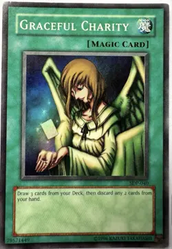 Konami Yugioh Graceful Charity SDP-040 Starter Deck: Pegasus Unlimited English - Image 1