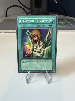 Graceful Charity SDP‑040 Super Rare – Starter Deck Pegasus – LP – Yu‑Gi‑Oh! - Image 1