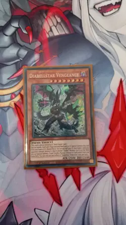 Yugioh Diabellstar Vengeance ALIN-EN011 Secret Rare 1st Edition - Image 1