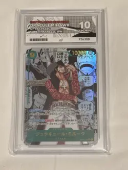 Dracule Mihawk OP14-119 Manga Alternate Art One Piece ACE 10 - Image 1