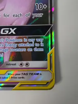 Pokemon TCG Espeon and Deoxys GX Holo Card 72/236 Unified Minds Ultra Rare - Image 3