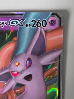 Pokemon TCG Espeon and Deoxys GX Holo Card 72/236 Unified Minds Ultra Rare - Image 4