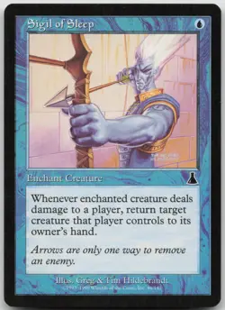 MP Sigil of Sleep 46 Common Urza's Destiny Magic: The Gathering 1999 - Image 1