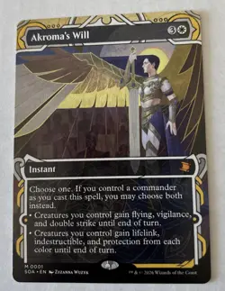 Akroma’s Will - Secrets of Strixhaven Mystical Archive MTG - Image 1