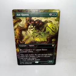 Ant Queen (Borderless) 80 Rare Commander: Bloomburrow Magic: The Gathering LP - Image 1