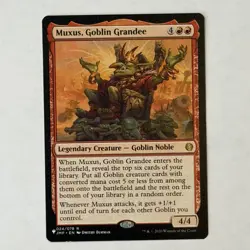 Muxus, Goblin Grandee - The List Reprints Regular MTG PLST NM - Image 1