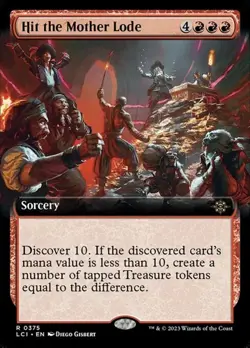 Hit the Mother Lode - Extended Art LCI NM MTG - Image 1