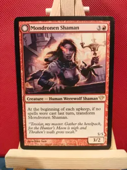 Mondronen Shaman - Dark Ascension - Rare - Excellent/LP - MTG - Image 1